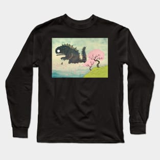 Springtime Sea Monster Long Sleeve T-Shirt